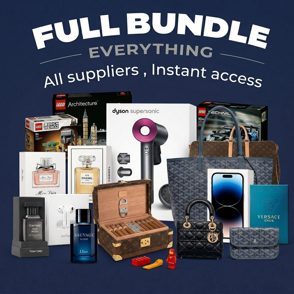 The Ultimate Supplier Vault Bundle (81% OFF) – All Suppliers Included